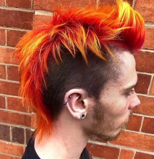 Punky Liberty Spikes Hairstyle for Men 