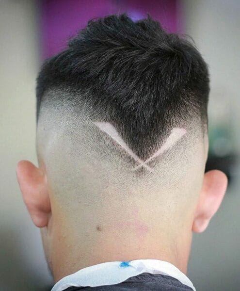 Modern V-Shaped Haircuts for Men