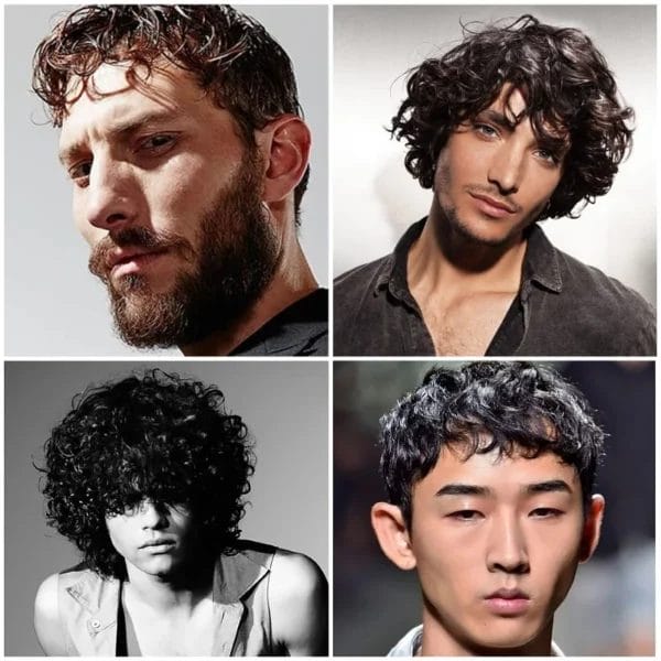 Wet Hair Look for Men