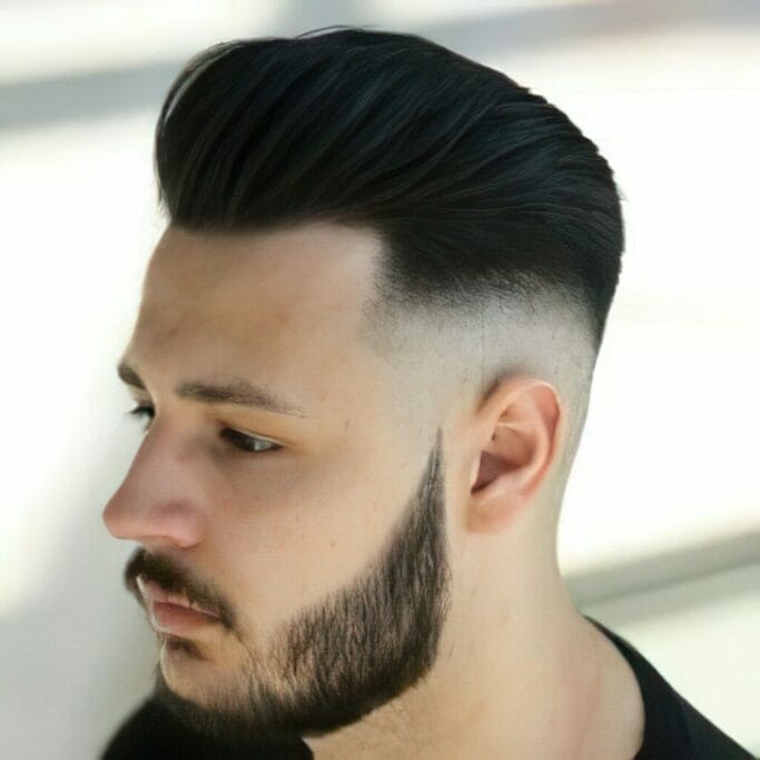 Blowout Haircut With Beard The Pointed Beard Trend: How to Grow and Style Your Own