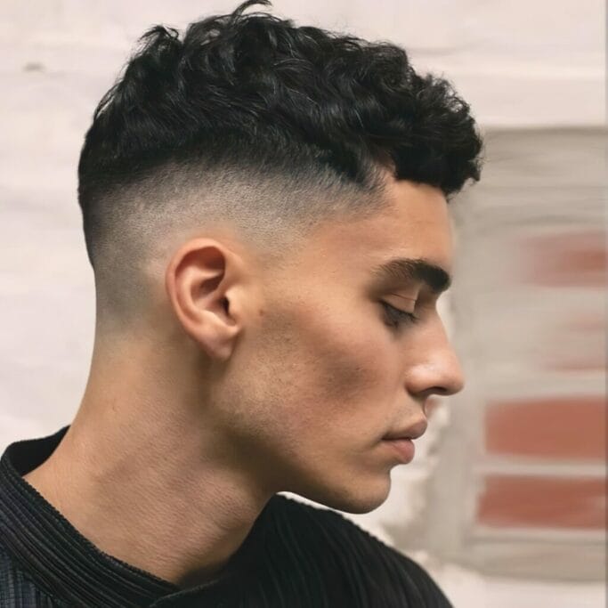 High Fade Haircut: A Trendy and Versatile Style for Men 20 Naturally Curly