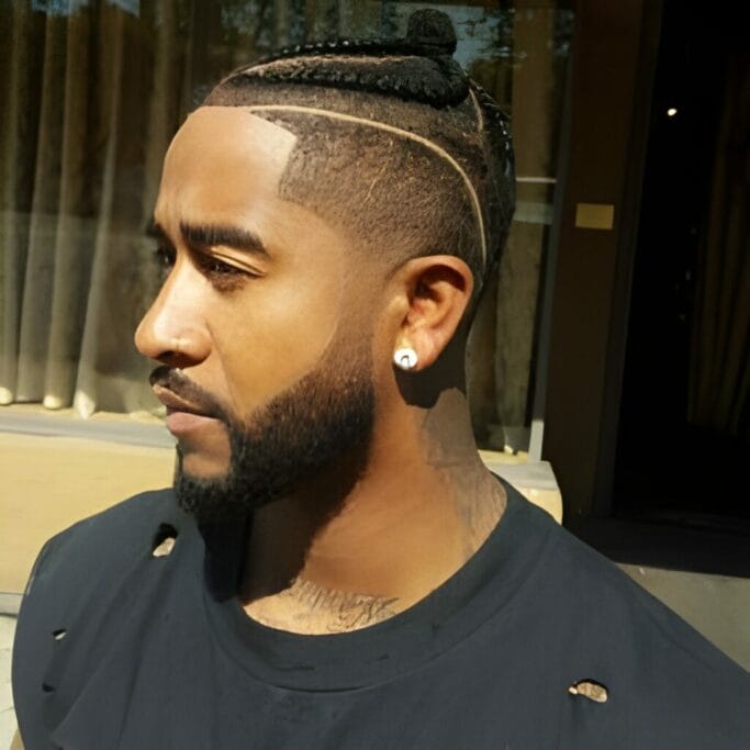 Omarion Braids 1 Discover the Hottest Trend in Men's Skin Fade Haircuts