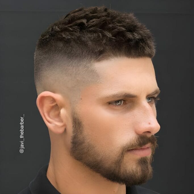 40 Unique Taper Fades For The Modern Man 27 Spiky-haircut
