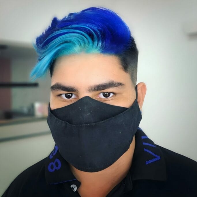 7 Organic Men Blue Hairstyles Dyes 7 Organic Men Blue Hairstyles Dyes