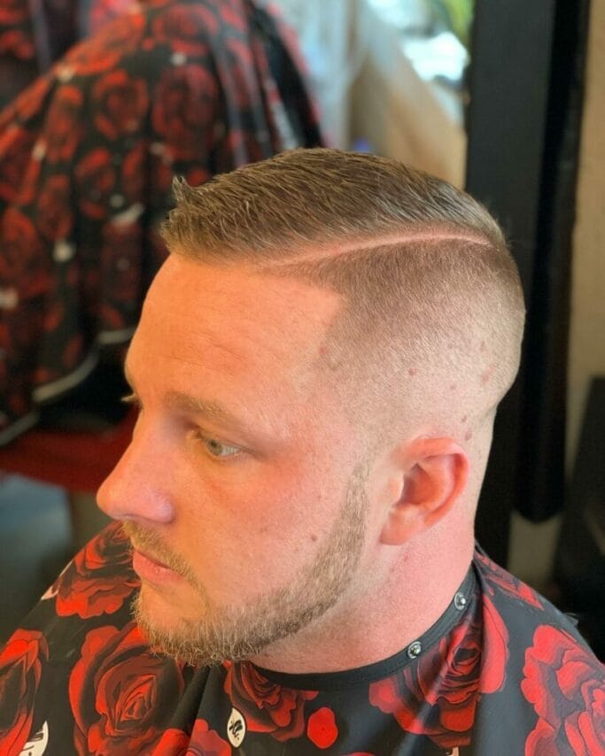 Hard Part Haircuts: 25 Sleek Hairstyles To Awaken Your Classy Self 16 Hard Part haircuts: Short Hard Part Hairstyle