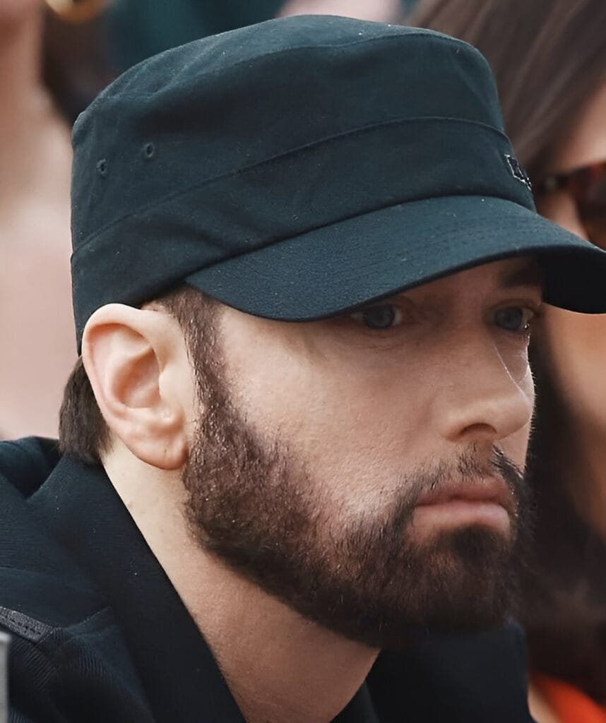 Eminem's Epic Beard Style A Rapper's Bold New Look! 2024