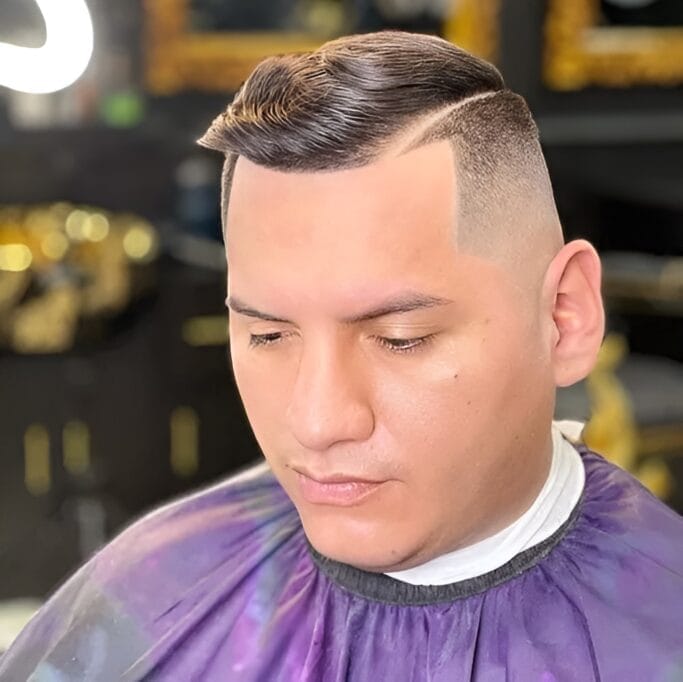 Hard Part Haircuts: 25 Sleek Hairstyles To Awaken Your Classy Self 5 Hard Part Hairstyles: Comb Over Hard Part