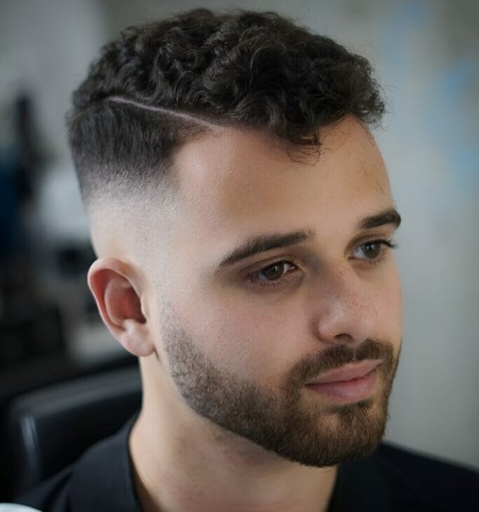 Hard Part Haircuts: 25 Sleek Hairstyles To Awaken Your Classy Self 10 Hard Part Hairstyles: Forward Swept Hard Line