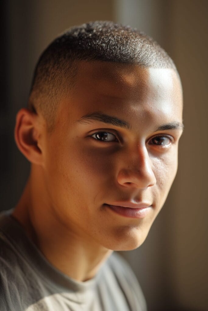 Buzz cut for Big foreheads 10 Best Buzz Cut Styles for Guys with a Big Forehead