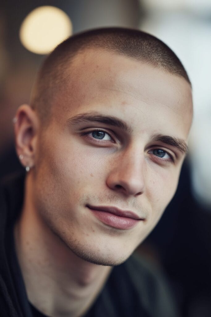 Buzz cut for Big foreheads 11 Best Buzz Cut Styles for Guys with a Big Forehead