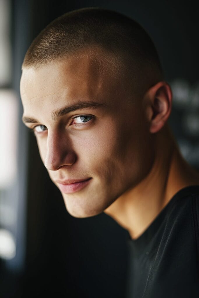 Best Buzz Cut Styles for Guys with a Big Forehead 3 Buzz cut for Big foreheads 3 Best Buzz Cut Styles for Guys with a Big Forehead
