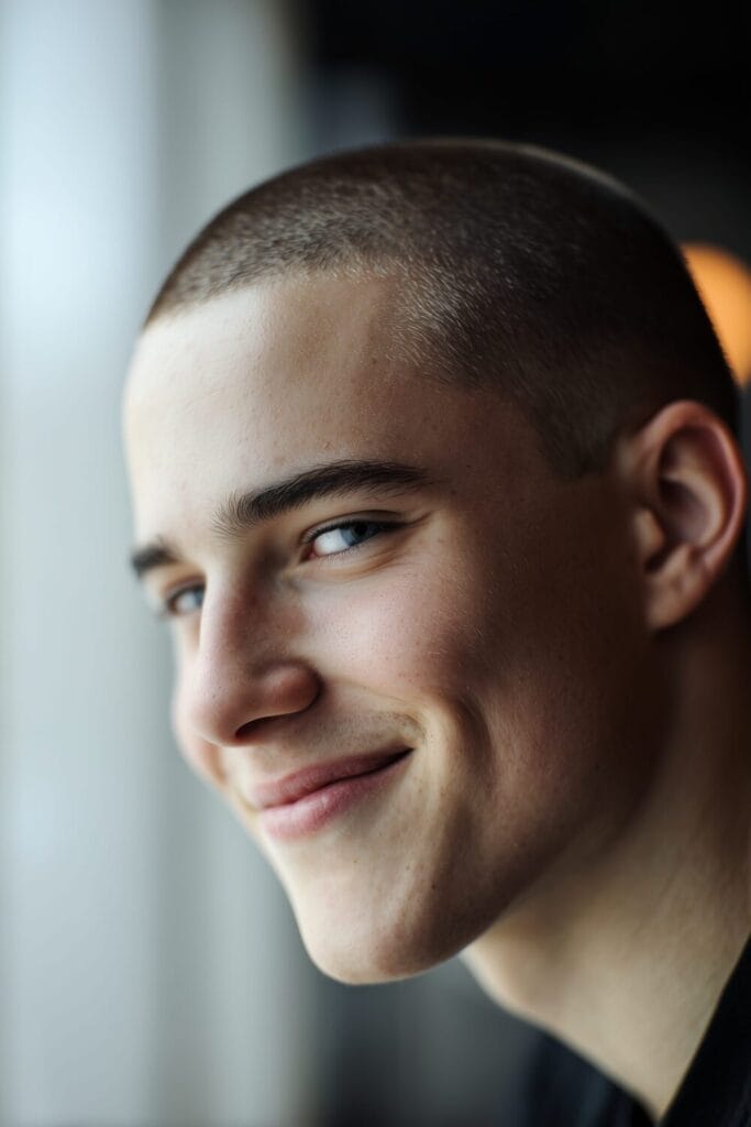 Best Buzz Cut Styles for Guys with a Big Forehead 10 Buzz cut for Big foreheads 5 Best Buzz Cut Styles for Guys with a Big Forehead