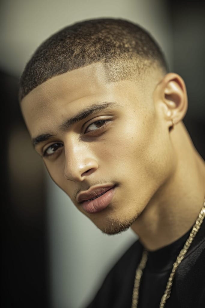 How to Buzz Cut at Home 1 Best Buzz Cut Styles That Flatter a Round Face Shape