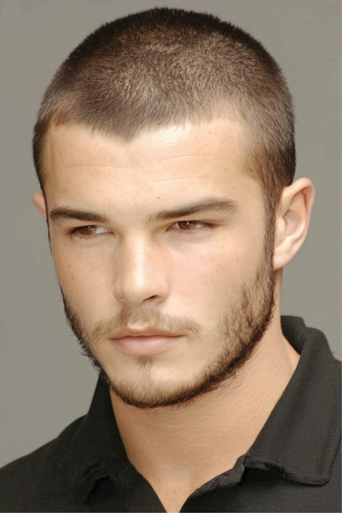 WIDOWS PEAK 10 Best Buzz Cut Styles for a Sharp Widows Peak Look