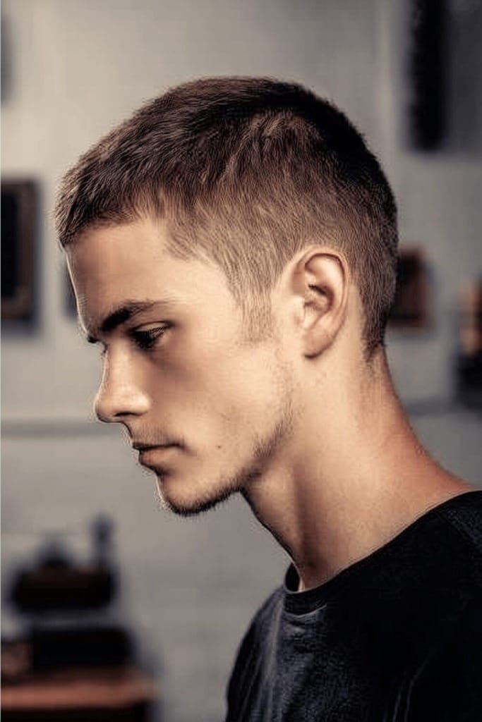 Widows Peak Best Buzz Cut Styles for a Sharp Widows Peak Look