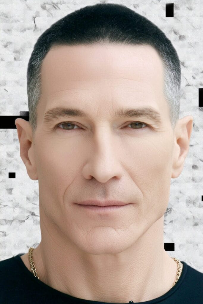 Best Buzz Cut Styles for a Diamond Face Shape 1 buzz cut dimond face shape 4 Best Buzz Cut Styles for a Diamond Face Shape
