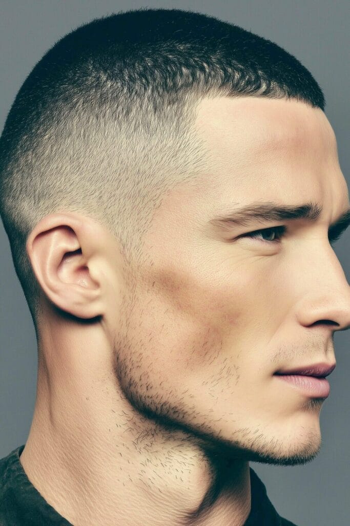 buzz cut dimond face shape 6 Best Buzz Cut Styles for a Diamond Face Shape
