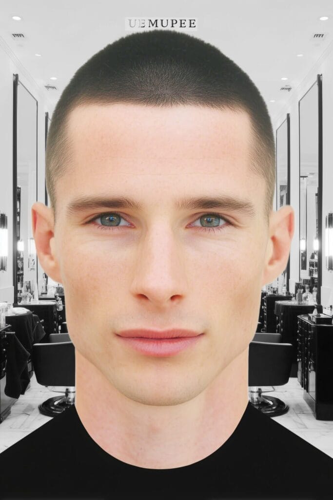 Best Buzz Cut Styles for a Diamond Face Shape 5 buzz cut dimond face shape 7 Best Buzz Cut Styles for a Diamond Face Shape