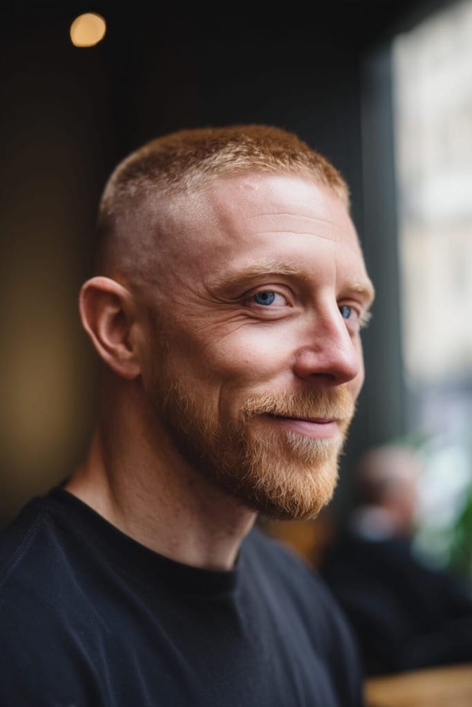 buzz cut ginger hair 16 Best Buzz Cut Styles for Ginger Hair That Turn Heads
