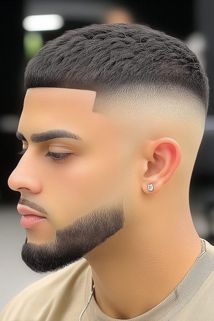 buzz cut mohawk 2 Buzz Cut Mohawk Ideas That Turn Heads Instantly