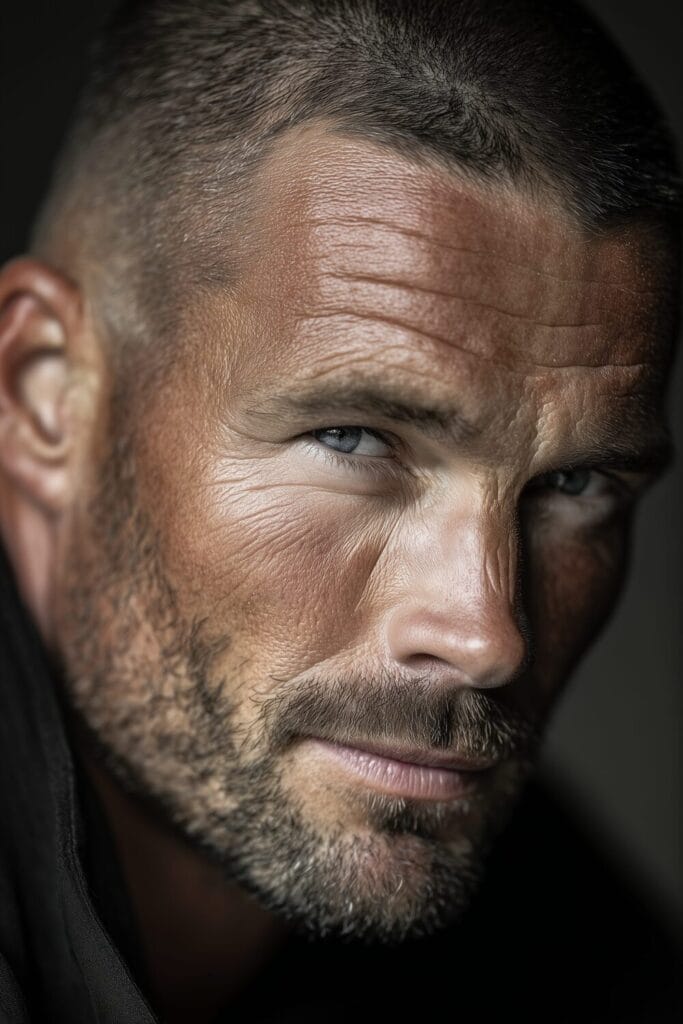 Best Buzz Cut Styles for a Receding Hairline 4 buzz cut receding hair line 7 Best Buzz Cut Styles for a Receding Hairline