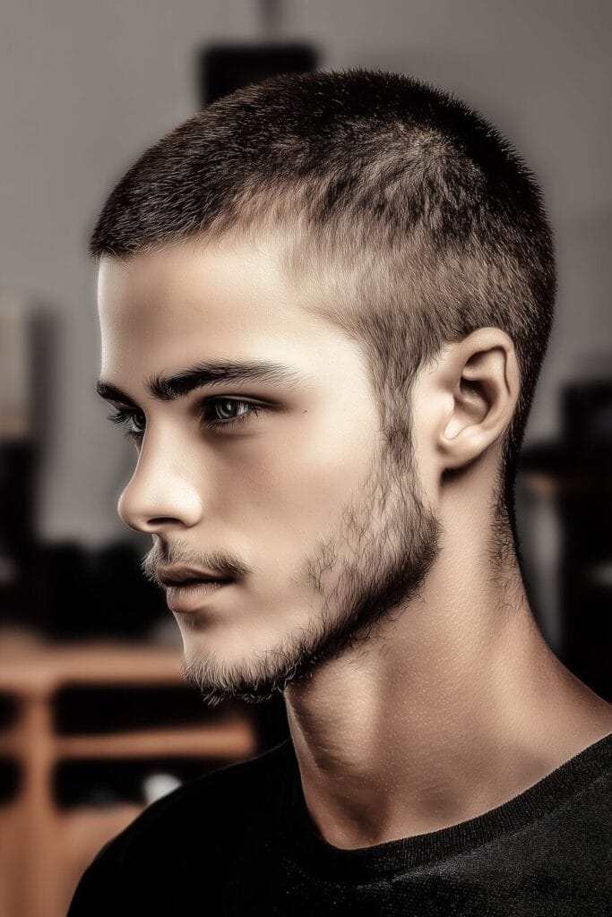 Buzz Cut Without Clippers 11 Buzz Cut Growth Stages and Tips for Every Week
