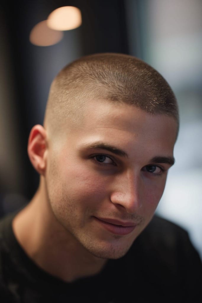 Buzz Cut for Round Face 1 Best Buzz Cut Styles That Flatter a Round Face Shape