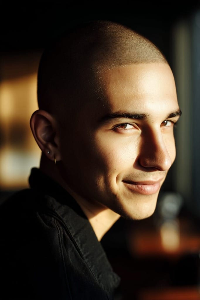 Buzz Cut for Round Face 2 Best Buzz Cut Styles That Flatter a Round Face Shape