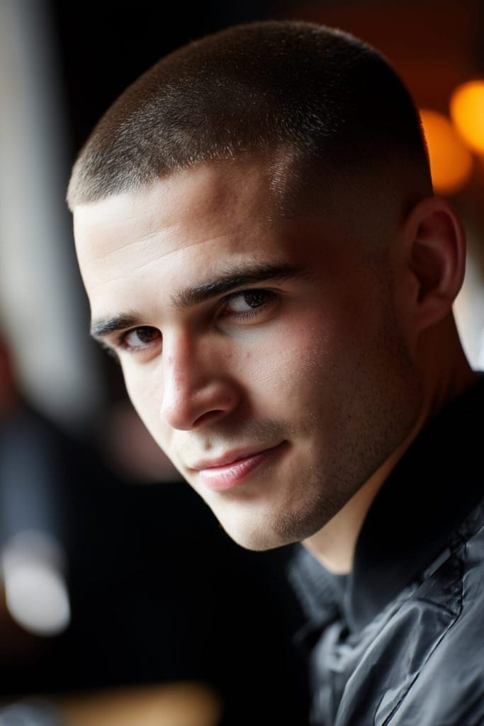 Buzz Cut for Round Faces 7 Best Buzz Cut Styles That Flatter a Round Face Shape