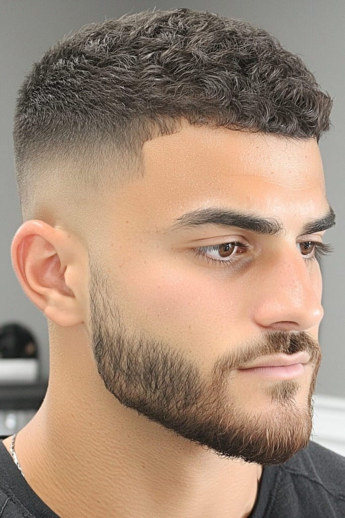 Curly buzz 14 Buzz Cut Curly Hair: Low-Maintenance Style That Works