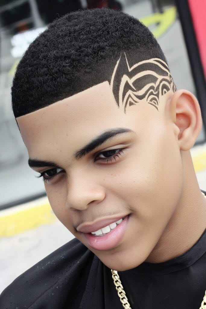 low fade designs 10 Best Buzz Cut Styles for Teenagers to Look Sharp