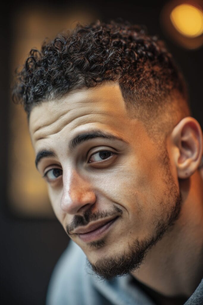low fade haircut curly top 21 Best Low Fade Haircut Ideas for Curly Hairstyles