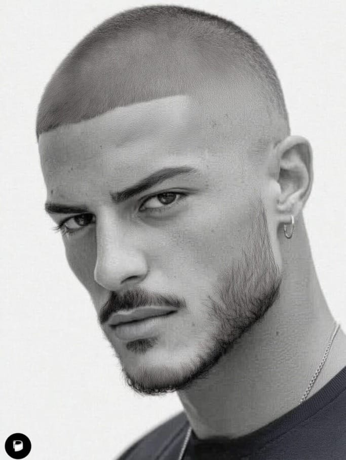 buzz cut 7 Top 31 Attractive Buzz Cut Hairstyles for Men