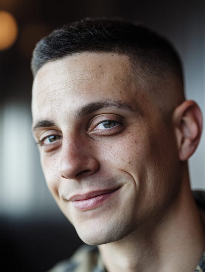 millitary low fade 4 Military Low Fade Haircut Ideas for a Sharp Clean Look