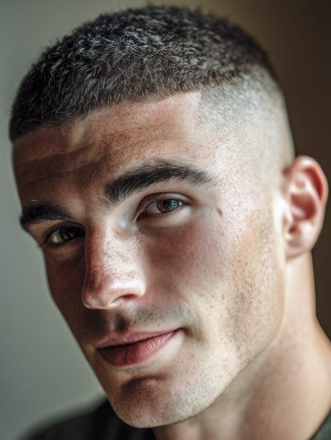 millitary low fade 8 Military Low Fade Haircut Ideas for a Sharp Clean Look